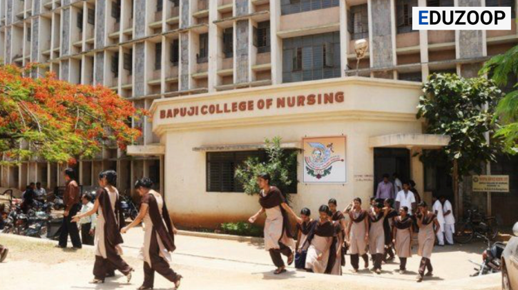 Bapuji College of Nursing Shimoga Courses Fees 2022 23